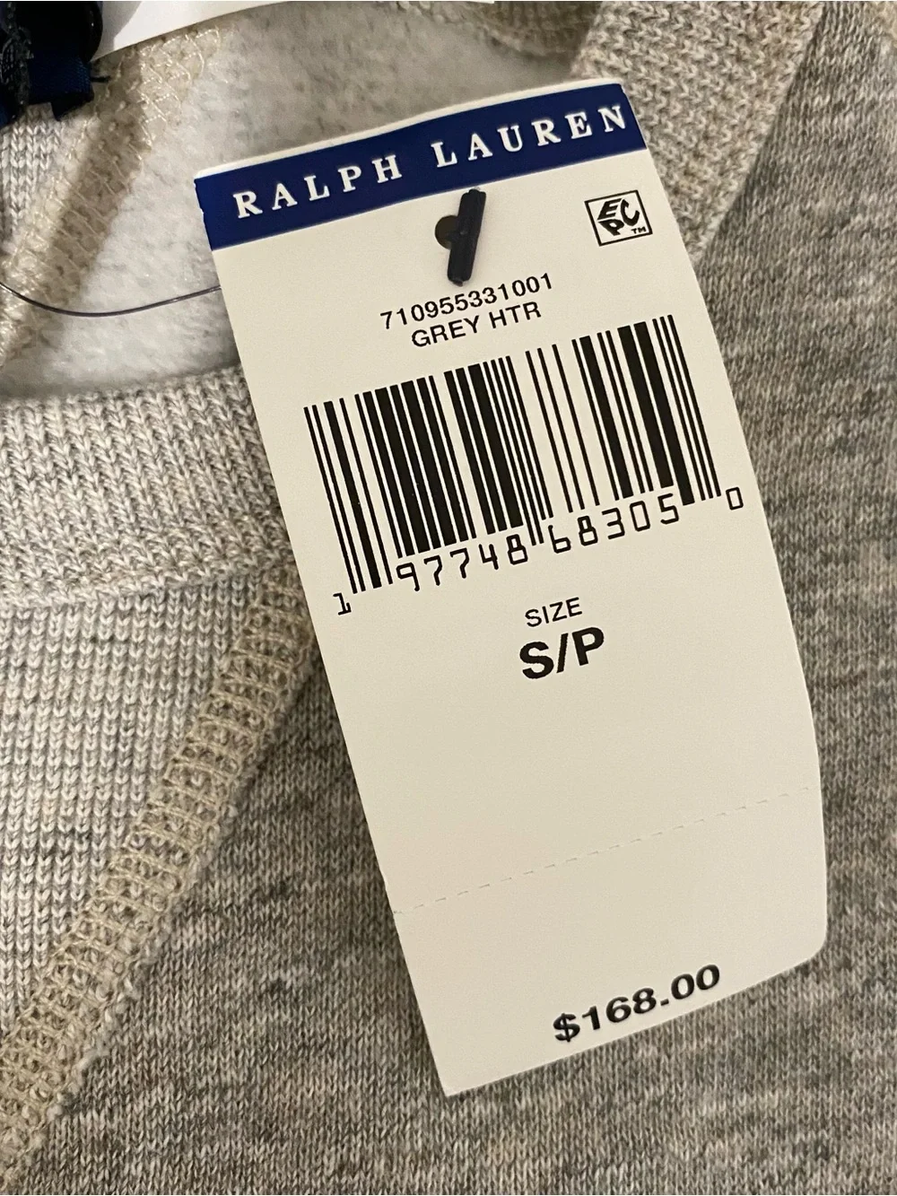 Polo Ralph Lauren x New York Yankees Vintage Fleece Mens S Crewneck Sweatshirt